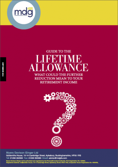 Guide to the Lifetime Allowance