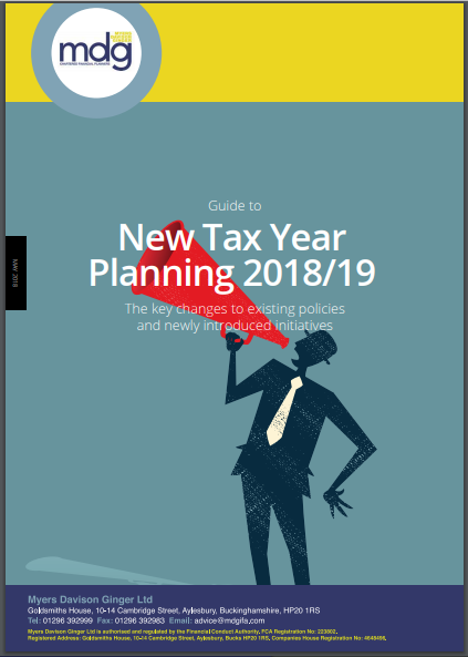 Guide to New Tax Year Planning 18-19