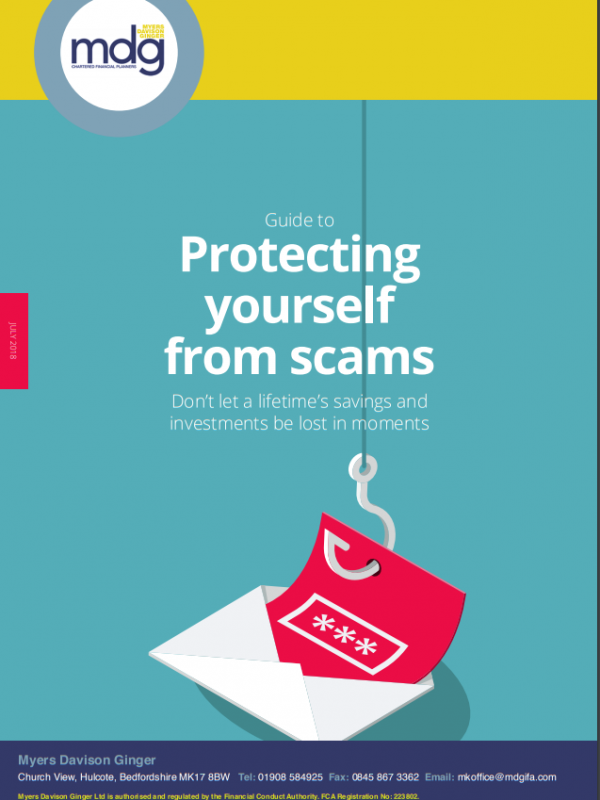 Guide to Protecting yourself from scams July 2018