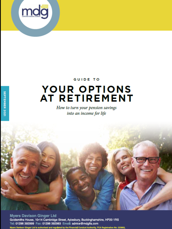 Guide to Options at Retirement