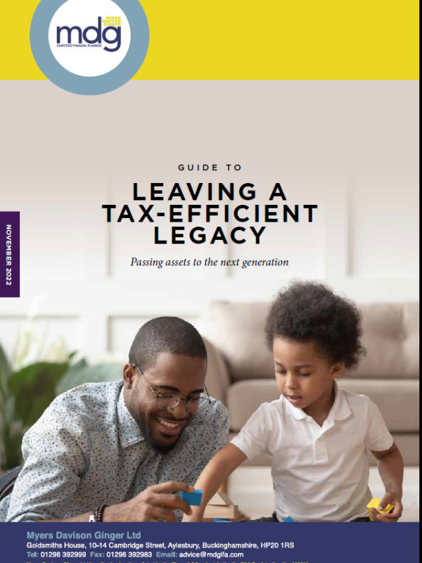 Guide to Leaving A Tax Efficient Legacy front cover