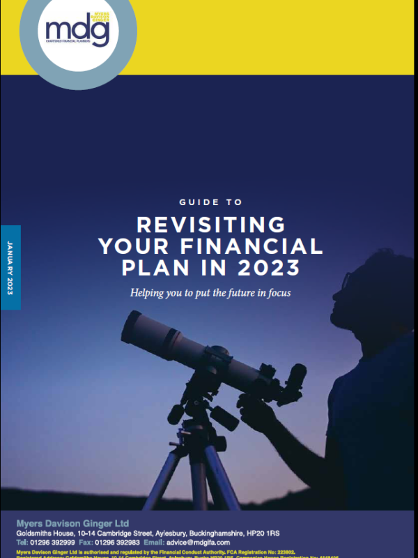 Guide to Revisiting Your Financial Plan in 2023