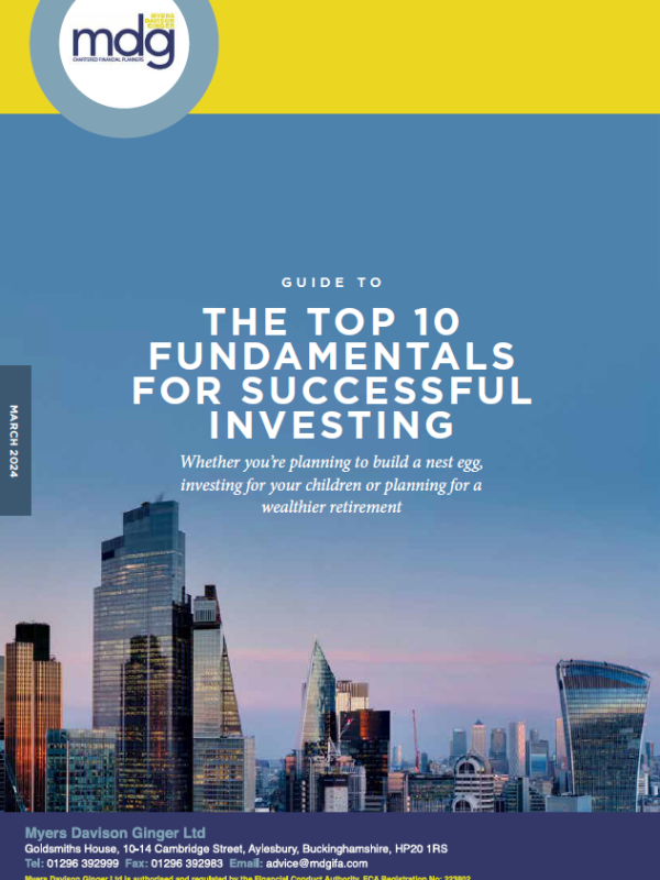 Guide to The Top 10 Fundamentals For Successful Investing cover page